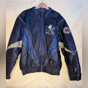 Notre Dame Leather Jacket